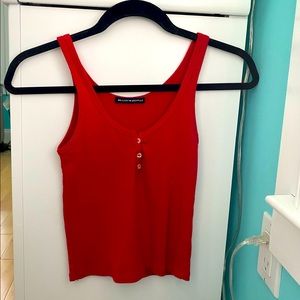 Brandy Melville Red tank top